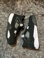 *B-Grade* Nike Jordan 4 Retro (PS) White Thunder FV4537-001 Youth Size 13C Shoes