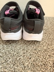 Nike Dynamic Fit Kids Sneaker Black Pink White 11.5C HF7005-005