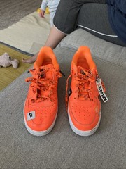Nike Air Force 1 Low „Just Do It“ Total Orange 7 Youth