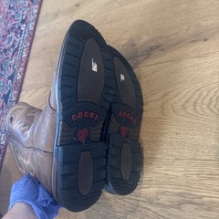 Rocky Old Town Pull On 7″ Roper Western Boots Kid’s Size 6