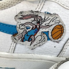 Nike Air Force 1 Space Jam Hare Bugs Bunny Lola Bunny Blue White DM3356-100 10C