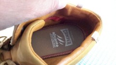 Camper Alicante Flexibility Youth Size EUR 38 Yellow Leather Lace Up Boots