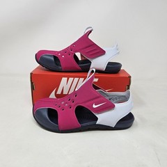 Nike Sunray Protect 2 (PS) ‚Fireberry Pink‘ Sandals / 943826-604 / Kid’s Size 1Y
