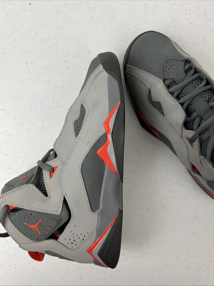 Nike Jordan True Flight 7Y Grey Infrared Youth 343795-030
