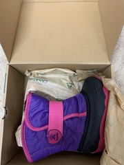 Kamik Snowbug 5 Waterproof Snow Boots NF9412N Toddler Size 8T Purple Magenta