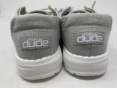 Hey Dude Wendy Chambray Braid Gray Youth 4 (pc905)