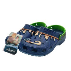 Crocs Disney Moana Maui Classic Clogs Bigs Kids Size J5 Shoes Sandals Unisex