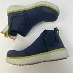 Bogs Kicker Chelsea Kids Boots Navy Blue Water Resistant Slip-On Toddler Size 4