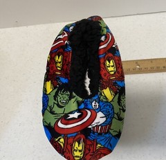 Fuzzy Babba Slipper Socks Marvel Comics Non Slip Warm Child’s S/M New, Tags