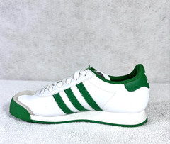 Adidas Samoa White Green Leather Suede G21257 Youth Size 5