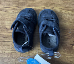 Carter’s Unisex-Child Ontario Hook Loop Casual Sneaker Blue Size 4M Toddler