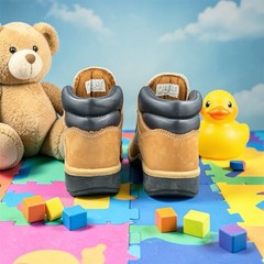 Timberland Toddler Field Boot Wheat Size 10M Lace Mid w/ Box Gently Used