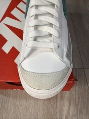 Kids Nike Blazer Mid ’77 White Phantom Pumice Green FZ1158-100 Size 6.5 Y W 8