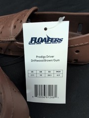 Floafers Prodigy Driver Waterproof Kids Foam Shoes US C11 Driftwood Brown & Gum