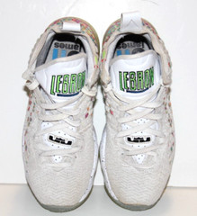 Nike LeBron XVII 17 Air Command Force (GS) BQ5594-100 White Sneakers Size 4.5 Y
