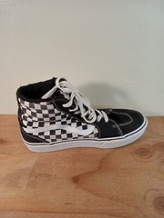 Vans Old Skool Checkerboard Black White High-Top Skate Shoes Women’s Size 5