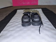 Size 11.5 (PS) – PUMA Softride Enzo Evo Low Black Castlerock 2022 – 387053-01
