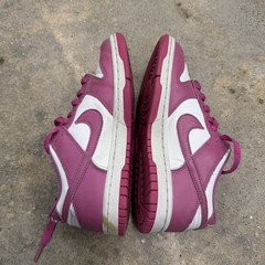 Nike Dunk Low Active Fuchsia GS White Pink FJ0704-100 Size 3.5 Y
