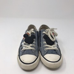 Zara Disney Sneakers Mickey Mouse Logo EUR 31 Blue Shoes Denim Kids Collab