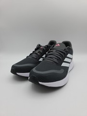 Adidas Runfalcon 5 J Youth Size 7Y Grey Pink Athletic Running Shoes JQ8668 New