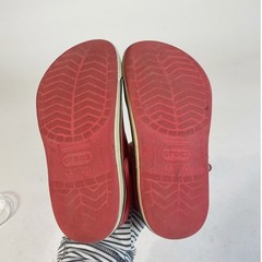 Crocs Crocband II.5 Clog Classic Slip On Red Size 10 / 11 Kids Slip On Croslite