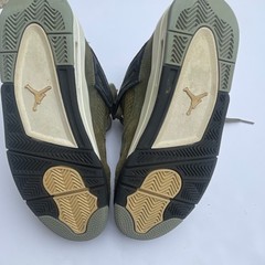 Jordan Air Jordan 4 Retro SE Craft GS FB9928-200 Olive Vanilla 7Y (barely worn)