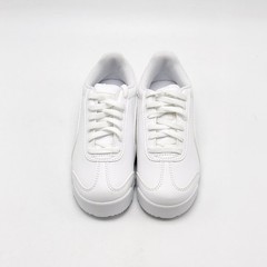 *NEW* PRE-SCHOOL KIDS PUMA Basic (PS) PUMA WHITE / GREY (361594 14) 👍