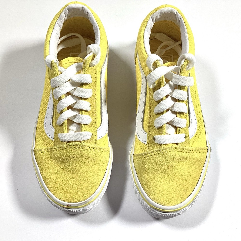 Vans Old School V Sneaker – Toddler Youth 11 Yellow