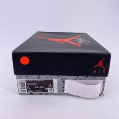 Air Jordan (GS) 4 Retro „MILITARY BLACK“ 2022 – Size 4Y – 408452 111 (15012-24)