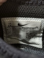 Nike Renew Element 55 Black White Teal Mesh Kids Sneakers US 6Y CQ4274-001