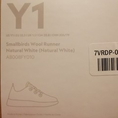 Allbirds Smallbirds Wool Runner Sneakers Kids Size 1C (20.8cm) New In Box