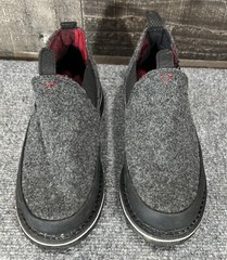 Georgia Giant Pendleton Romeo Ankle Boots Black/Charcoal Booties Shoe US 5 EU 37
