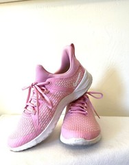 Nike Kids Renew Rival Pink Athletic Running Shoes AH3474-600 Size 6.5 Y