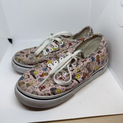 2017 Vans X Peanuts Toddler Size 9c Pre-owned Pink Girls Snoopy