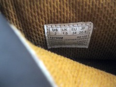 12709 TAN COLOR Timberland Classic Premium 6-IN Waterproof youth size 2