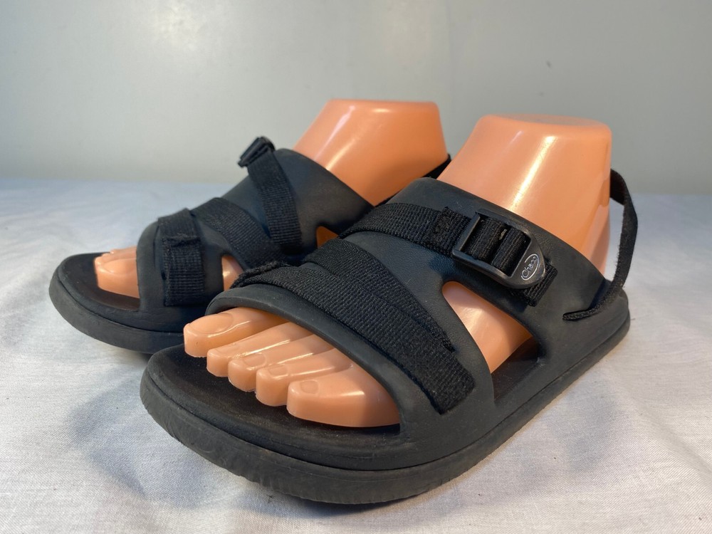CHACO Chillos Slide Sandals Youth Big Kid’s Black Slip On Water USA – US 5