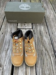 TIMBERLAND Wheat Nubuck 6in Field Boots Size 2.5 NEW NIB
