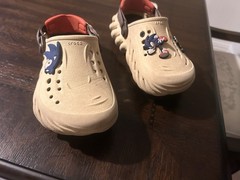 Crocs Big Kid Echo Clogs Khaki Size 6