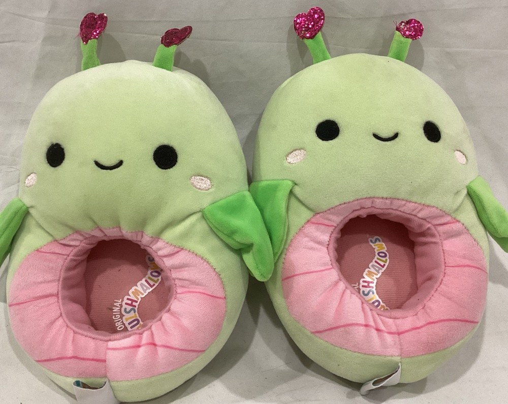 Squishmallow Haedeon The Grasshopper Slippers Y2/3