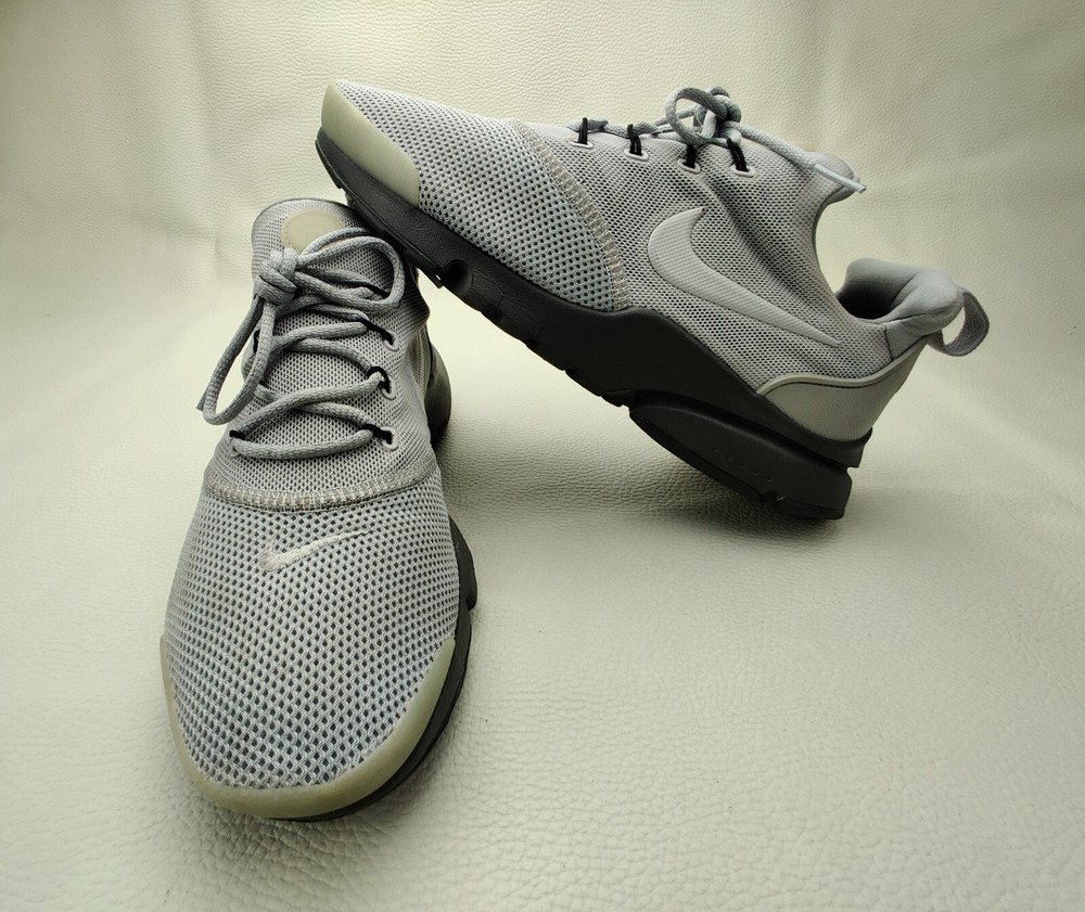 Nike Presto Fly Wolf Youth 6Y Grey Athletic Shoes 913966-003 (Semi-New)