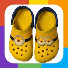 Crocs Yellow Classic Clog Despicable Me Minions Fun Lab AM Minions Kid’s sz C12