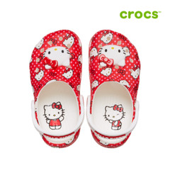 NEW CROCS KIDS Hello Kitty Classic Clogs 210576-90H RED