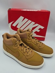 NIKE COURT BOROUGH MID GS WHEAT MEN’S 5 WOMEN’S 6.5 SNEAKERS 839977-701 NIB
