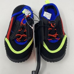 Wonder Nation Kids Water Friendly Comfort Footbed Water Shoe Size 7-8 NWT
