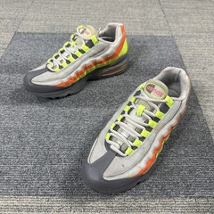 Nike Air Max 95 Running Gym Volt Orange Gray 905348-019 Youth GS 6.5Y Women’s 8