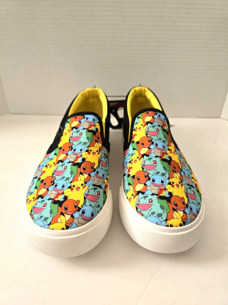 POKEMON Original Ground Up Slip-on Canvas Sneaker Shoes Unisex (Size 6) – NEW