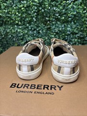 BURBERRY MINI MARKHAM SNEAKERS NOVA CHECK SZ 31 EU 13 US