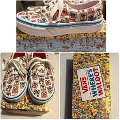 Vans Era Where’s Waldo? Postage Kids Size 11