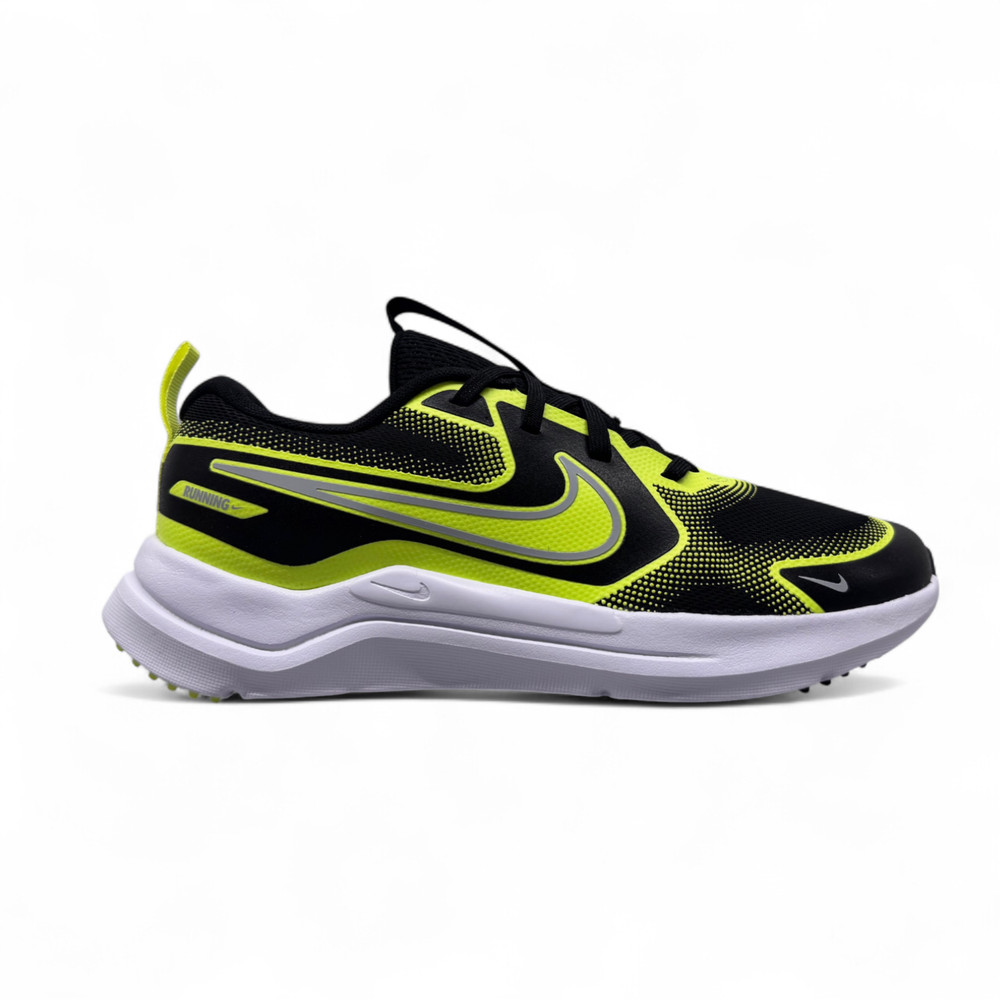 Nike Cosmic Runner GS Black Volt Wolf Grey HM4402-005 Size 6.5Y – NEW W/O BOX