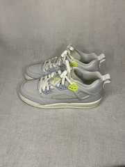 Nike Air Jordan Spizike Low GS Grey White Green Blue Sz 7Y 8.5womens
